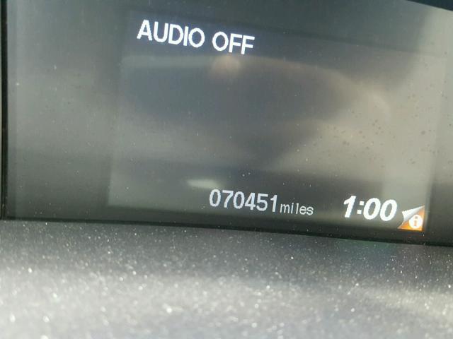 2HGFG3B15CH536229 - 2012 HONDA CIVIC EXL SILVER photo 8