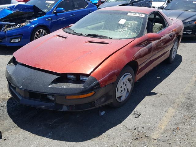2G1FP22K9V2115565 - 1997 CHEVROLET CAMARO BAS წითელი ფოტო 2