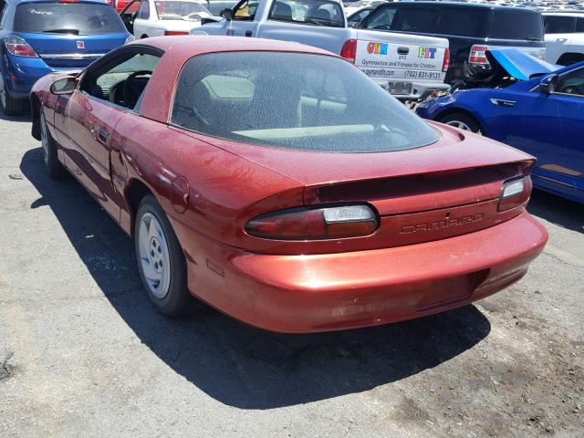 2G1FP22K9V2115565 - 1997 CHEVROLET CAMARO BAS წითელი ფოტო 3