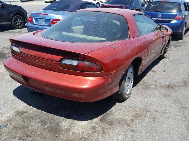 2G1FP22K9V2115565 - 1997 CHEVROLET CAMARO BAS წითელი ფოტო 4
