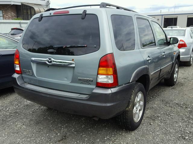 4F2CZ06173KM08460 - 2003 MAZDA TRIBUTE ES 绿色 照片 4