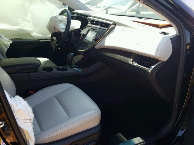 4T1BK1EB6HU258249 - 2017 TOYOTA AVALON XLE BLACK photo 5