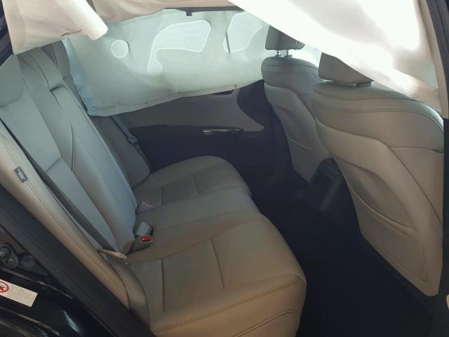 4T1BK1EB6HU258249 - 2017 TOYOTA AVALON XLE BLACK photo 6