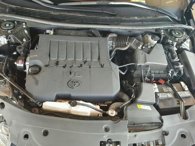 4T1BK1EB6HU258249 - 2017 TOYOTA AVALON XLE BLACK photo 7