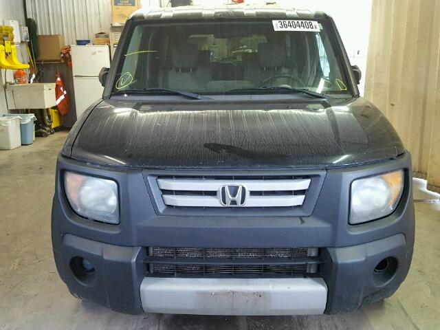 5J6YH28317L010965 - 2007 HONDA ELEMENT LX BLACK photo 9