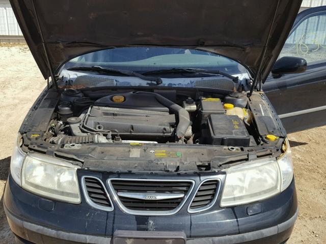 YS3EH49G723036221 - 2002 SAAB 9-5 AERO BLACK photo 7