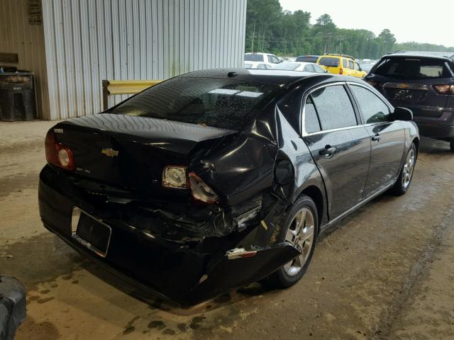 1G1ZH57B39F165547 - 2009 CHEVROLET MALIBU 1LT შავი ფოტო 4
