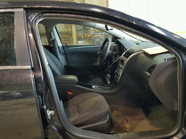 1G1ZH57B39F165547 - 2009 CHEVROLET MALIBU 1LT შავი ფოტო 5