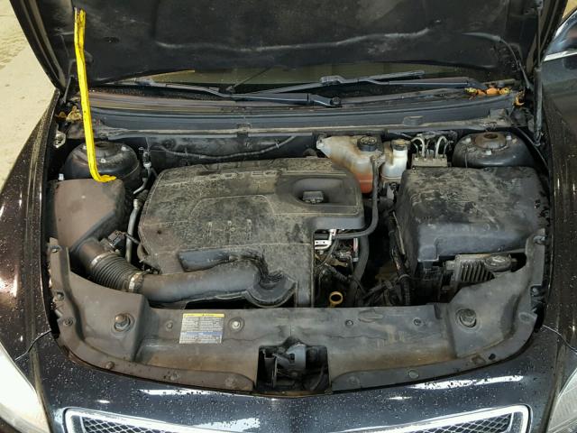1G1ZH57B39F165547 - 2009 CHEVROLET MALIBU 1LT შავი ფოტო 7