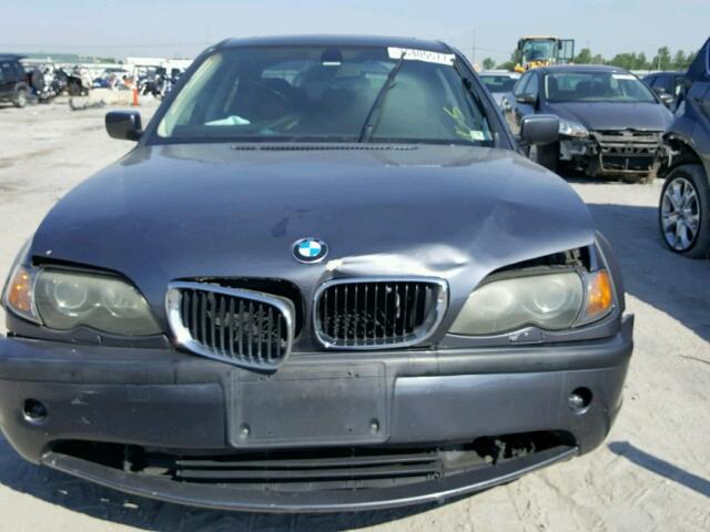 WBAEV33493KL86043 - 2003 BMW 325 I GRAY photo 7