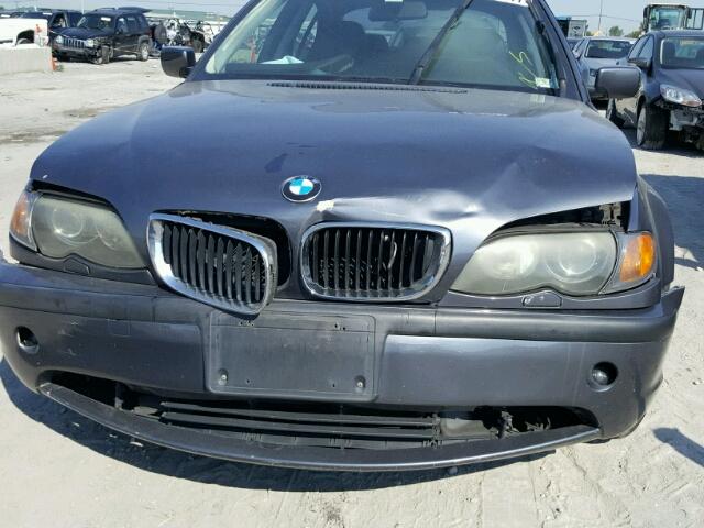 WBAEV33493KL86043 - 2003 BMW 325 I GRAY photo 9