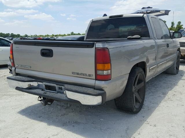 1GCEC19T31Z192088 - 2001 CHEVROLET SILVERADO SILVER photo 4