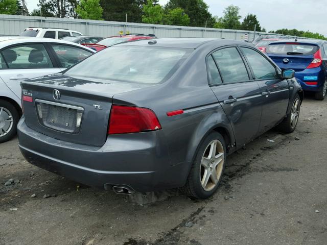 19UUA66206A063422 - 2006 ACURA 3.2TL GRAY photo 4