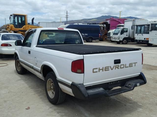 1GCCS1449T8173211 - 1996 CHEVROLET S TRUCK S1 WHITE photo 3