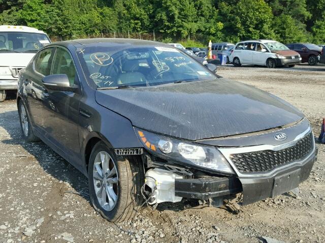 5XXGN4A75DG206292 - 2013 KIA OPTIMA EX CHARCOAL photo 1