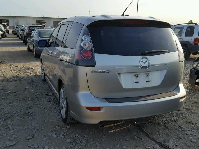 JM1CR293970135368 - 2007 MAZDA 5 GRAY photo 3