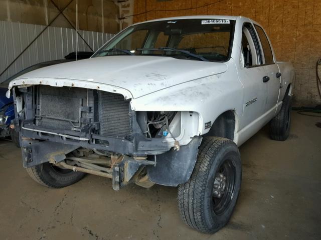 1D7KU28DX4J270147 - 2004 DODGE RAM 2500 S თეთრი ფოტო 2
