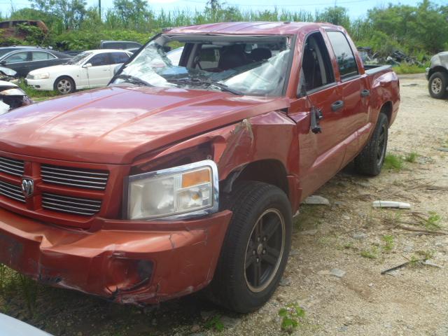 1D7HE68K18S636770 - 2008 DODGE DAKOTA SPO ORANGE photo 2