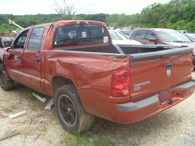 1D7HE68K18S636770 - 2008 DODGE DAKOTA SPO ORANGE photo 3