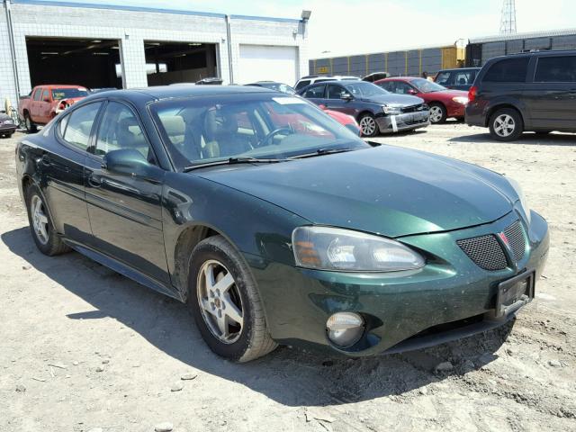 2G2WS522441346132 - 2004 PONTIAC GRAND PRIX GREEN photo 1