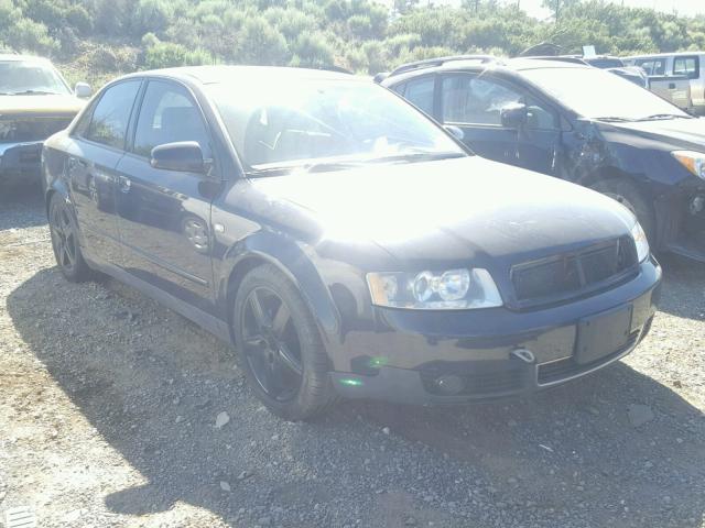 WAUJC68E63A231091 - 2003 AUDI A4 1.8T BLUE photo 1