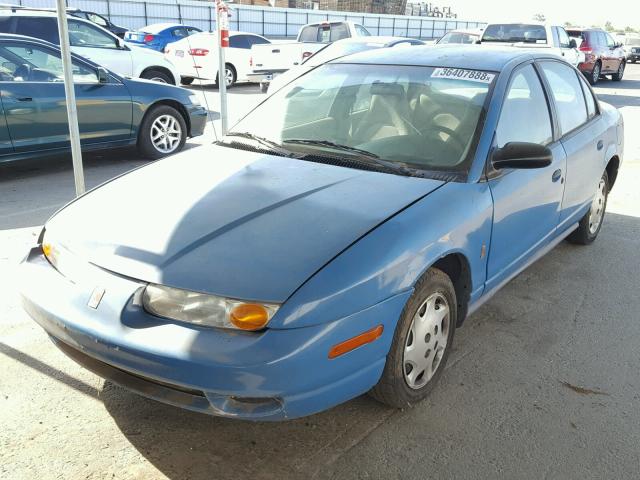 1G8ZH52872Z258721 - 2002 SATURN SL1 BLUE photo 2