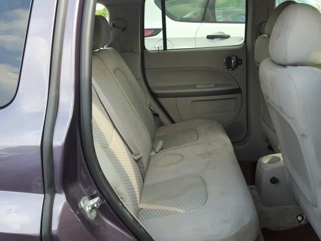 3GNDA13D26S630775 - 2006 CHEVROLET HHR LS PURPLE photo 6