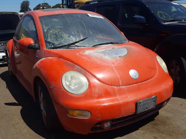 3VWCD21C12M428338 - 2002 VOLKSWAGEN NEW BEETLE ნარინჯისფერი ფოტო 1