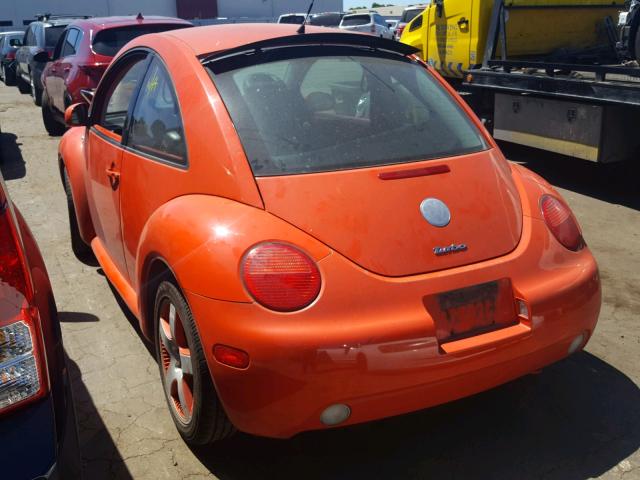 3VWCD21C12M428338 - 2002 VOLKSWAGEN NEW BEETLE ნარინჯისფერი ფოტო 3