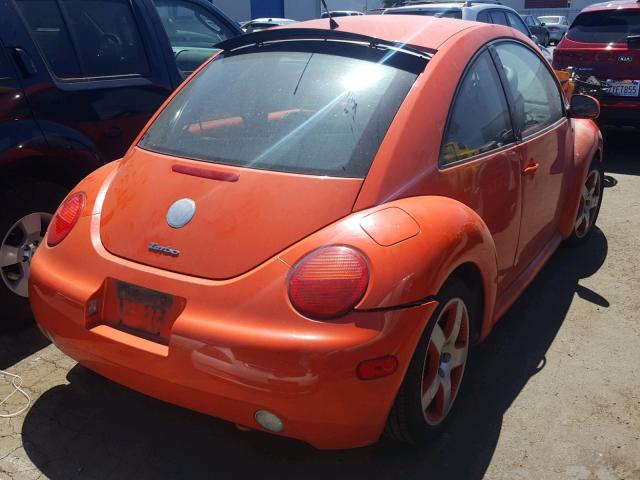 3VWCD21C12M428338 - 2002 VOLKSWAGEN NEW BEETLE ნარინჯისფერი ფოტო 4