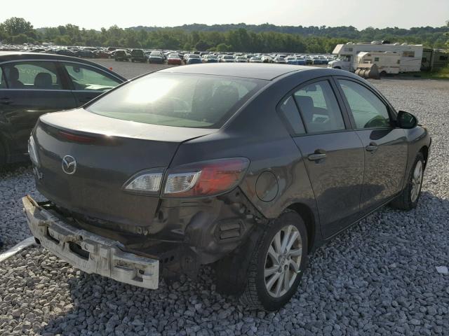 JM1BL1VF5C1514489 - 2012 MAZDA 3 I GRAY photo 4