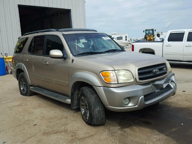 5TDZT34A64S211046 - 2004 TOYOTA SEQUOIA GOLD photo 1