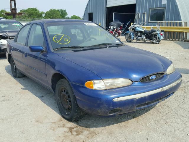 1FALP6532SK161266 - 1995 FORD CONTOUR GL BLUE photo 1