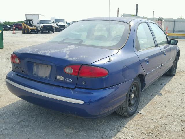 1FALP6532SK161266 - 1995 FORD CONTOUR GL 蓝色 照片 4