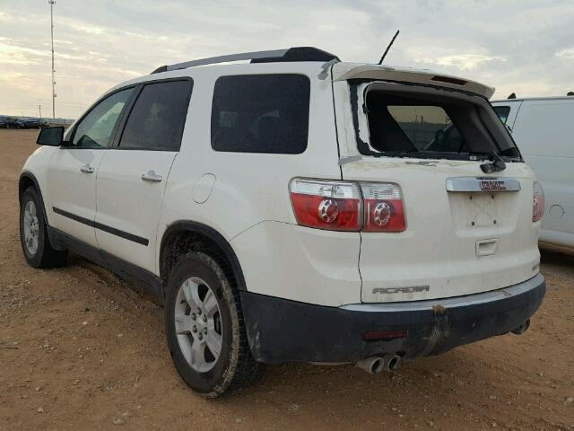 1GKKVNEDXBJ365676 - 2011 GMC ACADIA WHITE photo 3