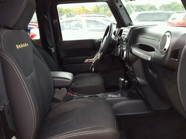 1C4AJWBG9EL183256 - 2014 JEEP WRANGLER S 黑色 照片 5