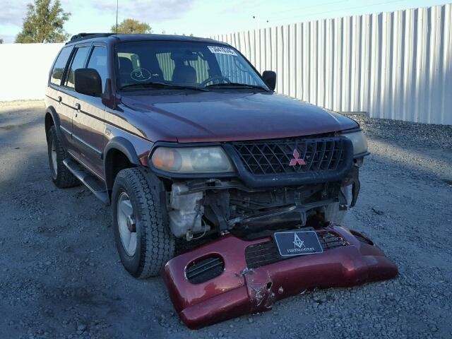 JA4LS31H1YP062839 - 2000 MITSUBISHI MONTERO SP MAROON photo 1