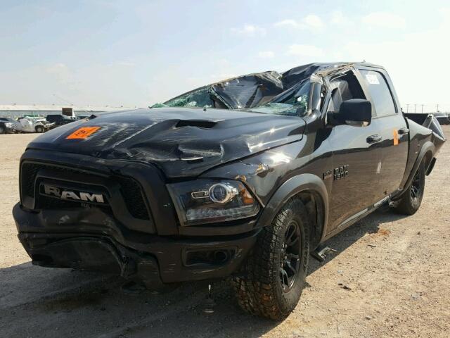 1C6RR7YT6JS197239 - 2018 RAM 1500 REBEL შავი ფოტო 2