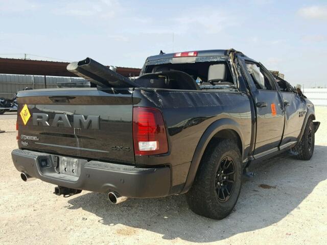 1C6RR7YT6JS197239 - 2018 RAM 1500 REBEL შავი ფოტო 4
