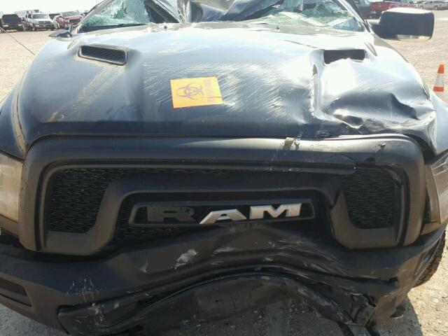1C6RR7YT6JS197239 - 2018 RAM 1500 REBEL შავი ფოტო 7