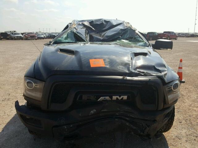 1C6RR7YT6JS197239 - 2018 RAM 1500 REBEL შავი ფოტო 9