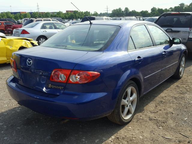 1YVHP80C355M15731 - 2005 MAZDA 6 I BLUE photo 4