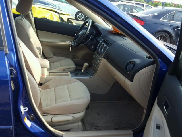 1YVHP80C355M15731 - 2005 MAZDA 6 I Niebieski zdjęcie 5