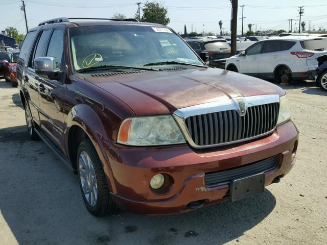 5LMFU27R43LJ39493 - 2003 LINCOLN NAVIGATOR BURGUNDY photo 1