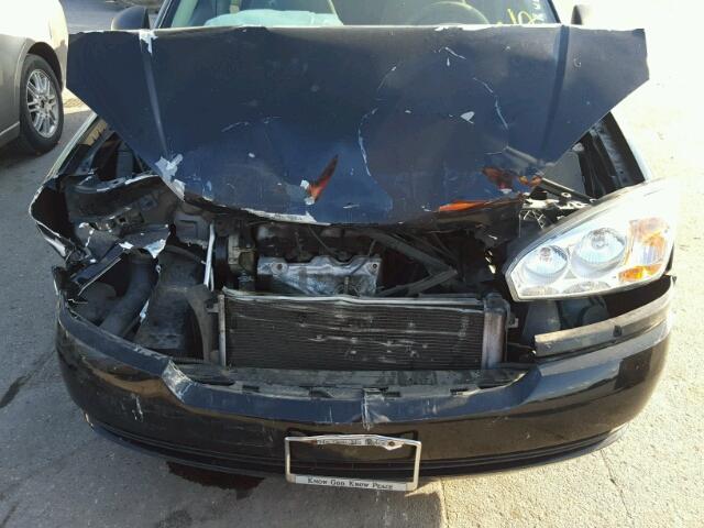 1G1ZT54884F138313 - 2004 CHEVROLET MALIBU LS BLACK photo 7