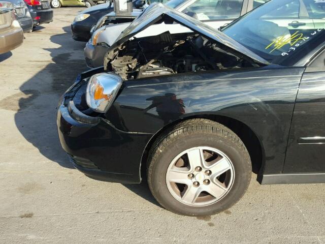 1G1ZT54884F138313 - 2004 CHEVROLET MALIBU LS BLACK photo 9