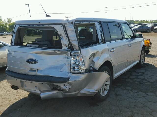 2FMGK5CC5BBD09794 - 2011 FORD FLEX SEL SILVER photo 4