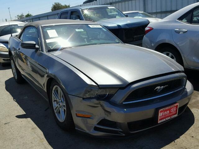 1ZVBP8EM5E5285526 - 2014 FORD MUSTANG BLACK photo 1