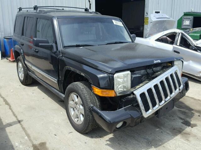 1J8HG58N76C198734 - 2006 JEEP COMMANDER შავი ფოტო 1