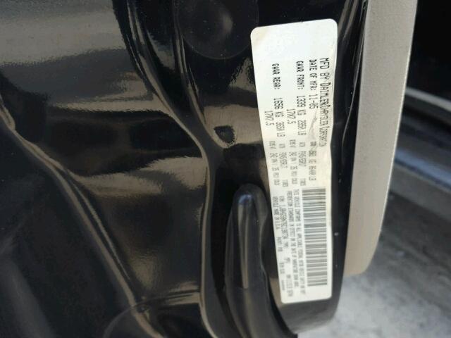 1J8HG58N76C198734 - 2006 JEEP COMMANDER შავი ფოტო 10